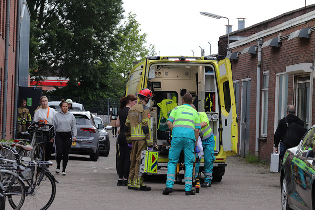 Man zit met voet bekneld tussen crosstrainer in sportschool aan de Eerste Zeine Waalwijk