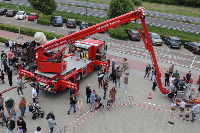 Open dag bij de brandweer van Waalwijk