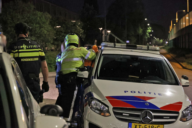Politie houdt man aan Heulstraat Waalwijk