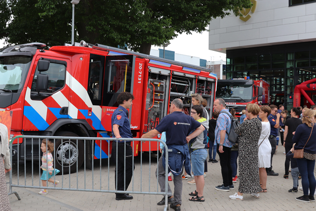 Open dag bij de brandweer van Waalwijk