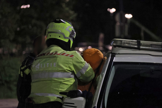 Politie houdt man aan Heulstraat Waalwijk