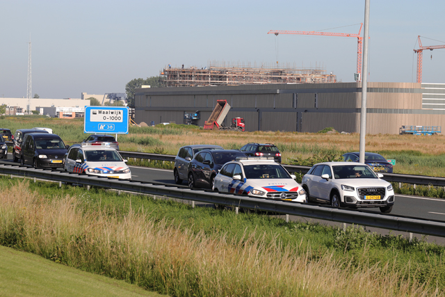File richting Drunen door ongeval op de A59 (Maasroute) Waalwijk