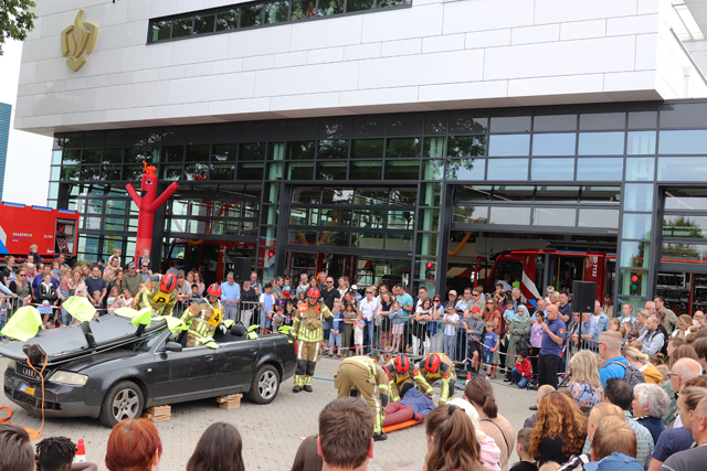 Open dag bij de brandweer van Waalwijk