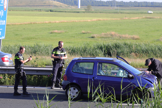 File richting Drunen door ongeval op de A59 (Maasroute) Waalwijk