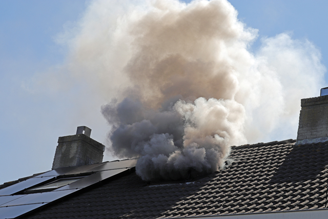 Flinke brand in woning aan de Jan van Goyenstraat Waalwijk