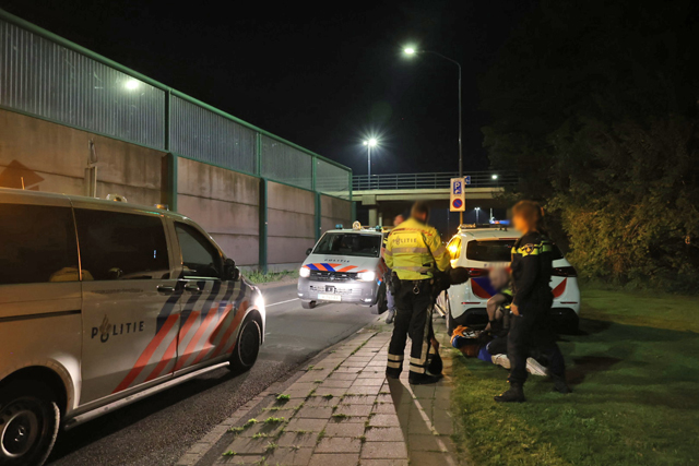 Politie houdt man aan Heulstraat Waalwijk