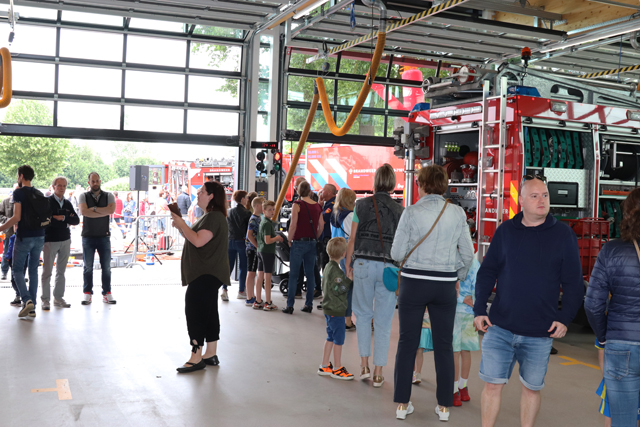 Open dag bij de brandweer van Waalwijk
