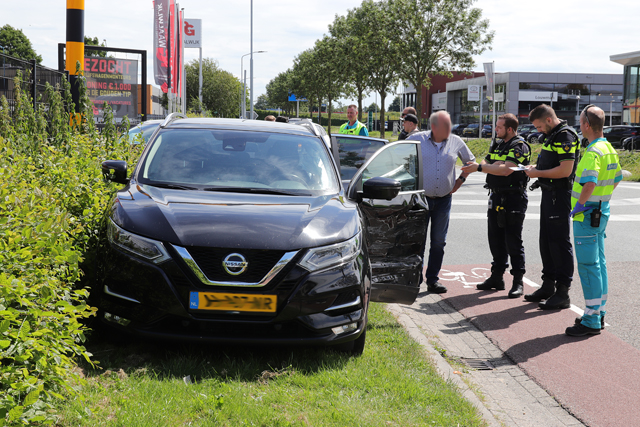 Flinke aanrijding op kruising Kleiweg/Havenweg Waalwijk