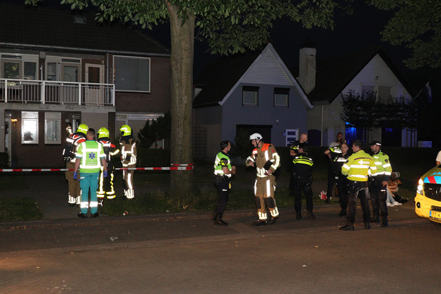 Uitslaande woningbrand aan de Eerste Zeine Waalwijk