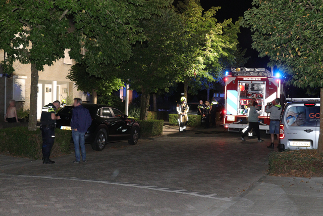 Brand in woning aan de A.B. Van Lieshoutlaan Waalwijk