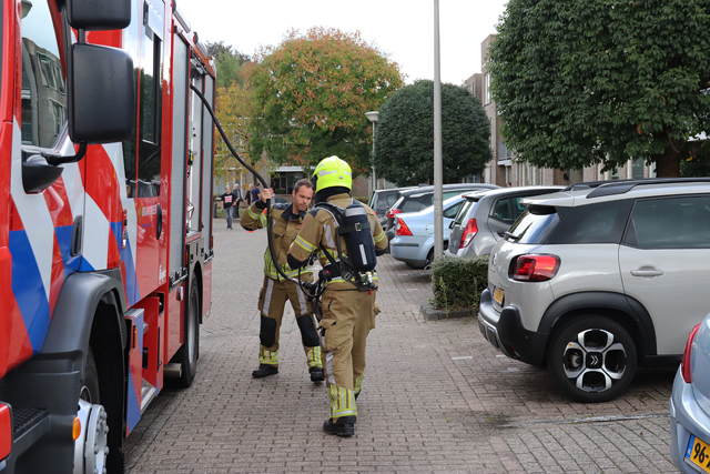 Brandje in schuur aan het Hofstad Waalwijk