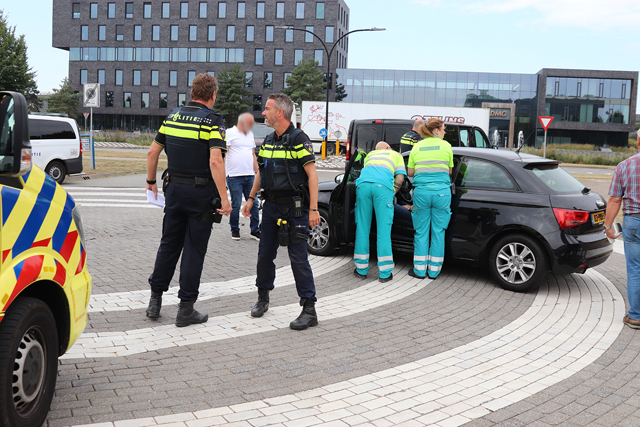Aanrijding op kruising aan de Schutweg Waalwijk