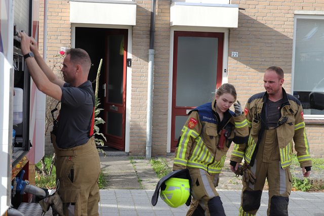 Bewoners ruiken gaslucht in woning aan de Mede Waalwijk