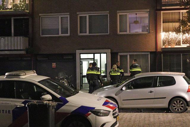 Veel politiemacht rukt uit voor verwarde man aan de Noordstraat Waalwijk