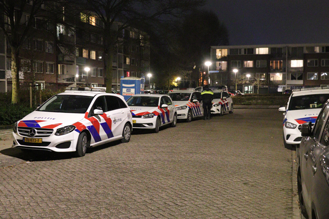 Veel politiemacht rukt uit voor verwarde man aan de Noordstraat Waalwijk