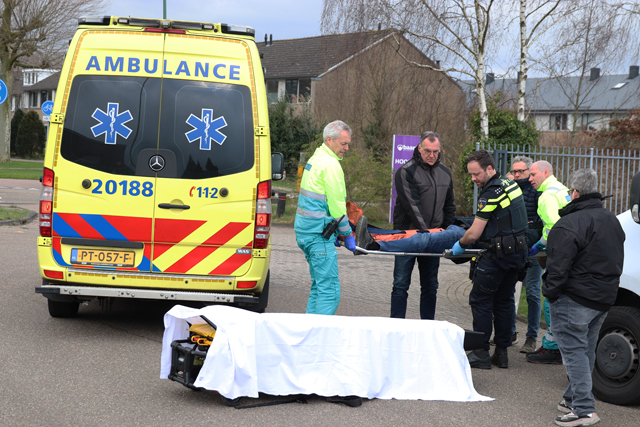 Man raakt gewond na val van scooter aan de Zanddonkweg Waalwijk