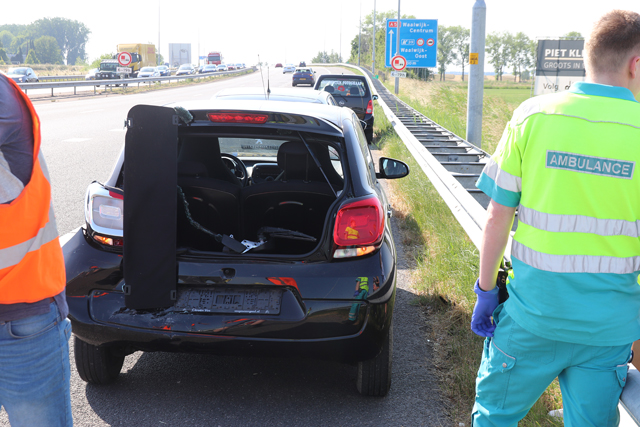 File door ongeval op de A59 (Maasroute) Waalwijk