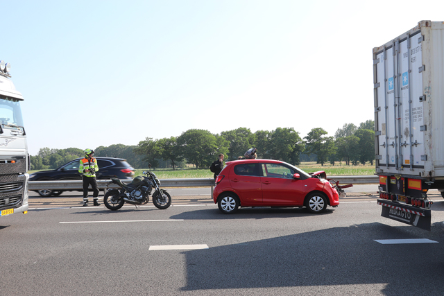 File door ongeval op de A59 (Maasroute) Waalwijk