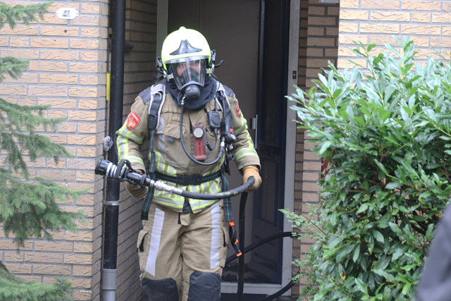 Brand in woning aan de Berkenlaan Waalwijk