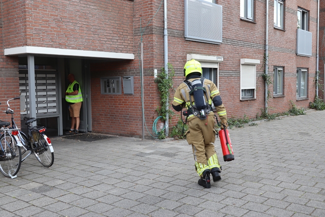 Woningen ontruimd door binnenbrand aan de Margrietstraat Waalwijk