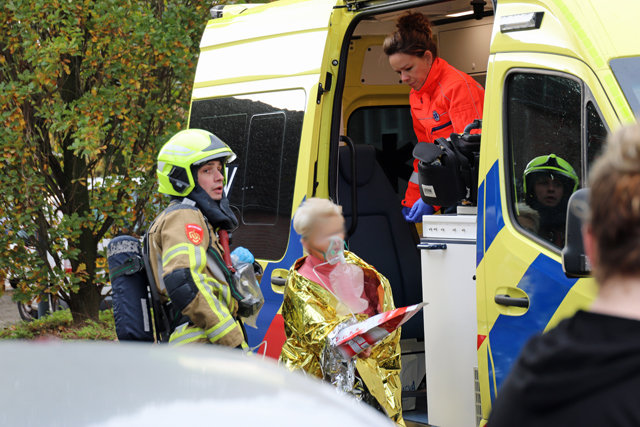 Vrouw raakt gewond bij woningbrand aan de Amstel Waalwijk
