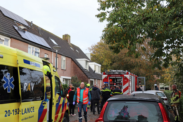 Vrouw raakt gewond bij woningbrand aan de Amstel Waalwijk