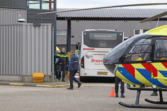 Persoon onwel bij vestiging van Arriva aan de Schutweg Waalwijk
