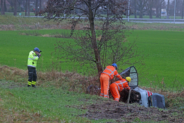 Ernstig ongeluk bij Waalwijk-Oost
