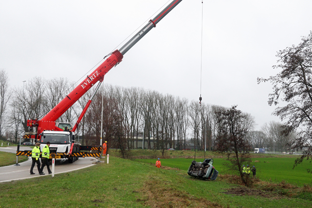 Ernstig ongeluk bij Waalwijk-Oost