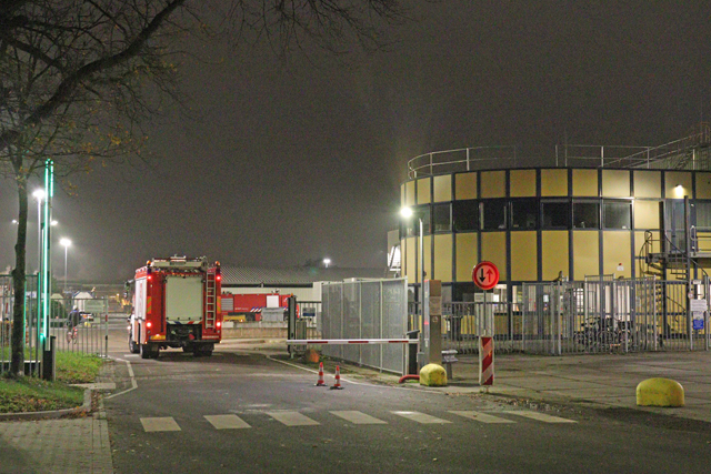 Brand in kantoorpand van Covestro aan de Sluisweg Waalwijk