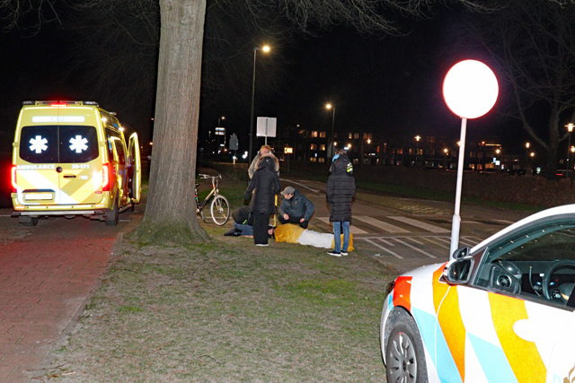 Voetganger aangereden aan de Teisterbantlaan Waalwijk