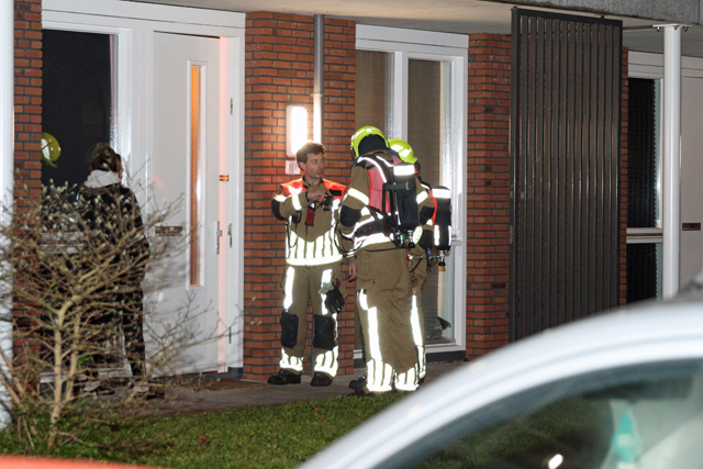 Brandweer rukt uit voor ‘vreemde lucht’ in woning aan de Noordstraat Waalwijk