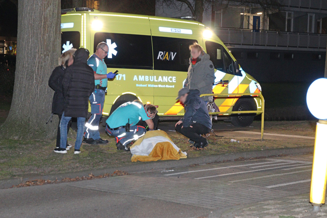 Voetganger aangereden aan de Teisterbantlaan Waalwijk