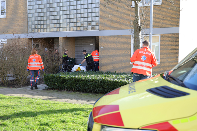 Vrouw valt van trap en raakt gewond aan de Ir Lelystraat Waalwijk