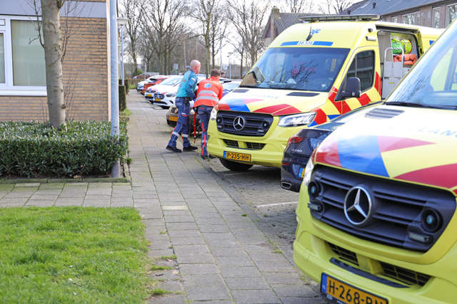 Vrouw valt van trap en raakt gewond aan de Ir Lelystraat Waalwijk