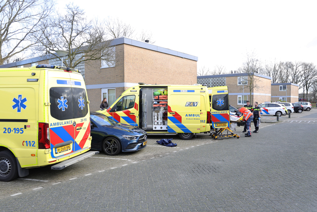 Vrouw valt van trap en raakt gewond aan de Ir Lelystraat Waalwijk