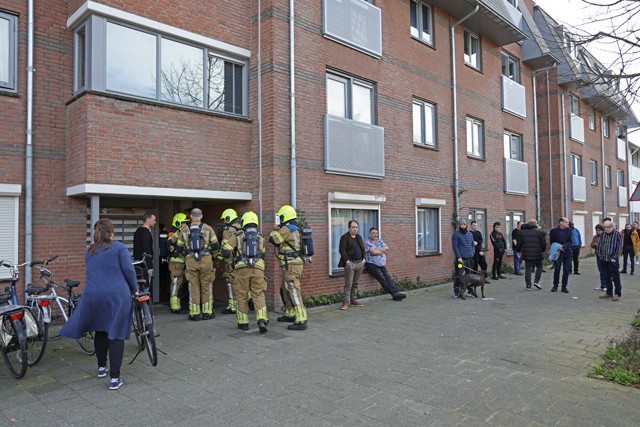 Wasdroger in brand bij RIBW Brabant aan de Margrietstraat Waalwijk