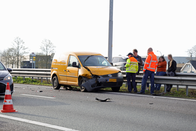 Weer een ongeval op de A59 (Maasroute) Waalwijk