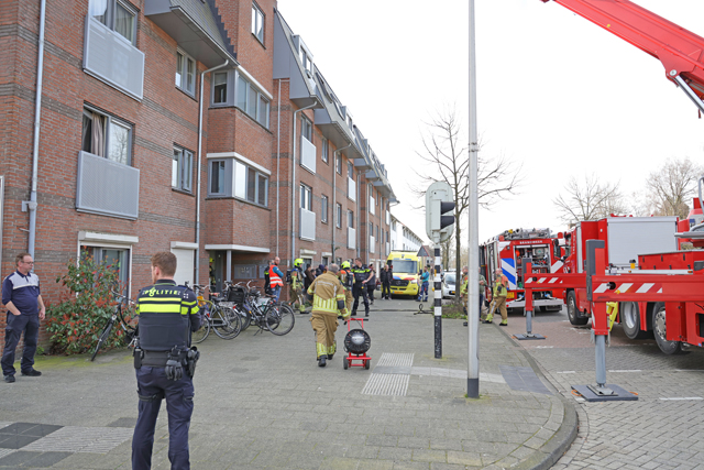 Wasdroger in brand bij RIBW Brabant aan de Margrietstraat Waalwijk