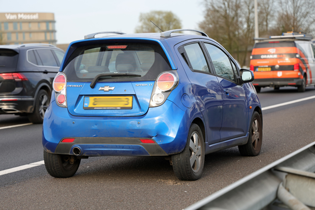 Weer een ongeval op de A59 (Maasroute) Waalwijk