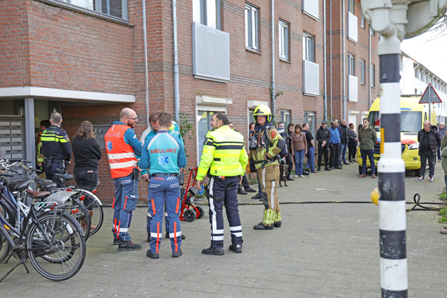 Wasdroger in brand bij RIBW Brabant aan de Margrietstraat Waalwijk