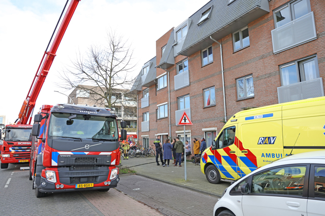 Wasdroger in brand bij RIBW Brabant aan de Margrietstraat Waalwijk