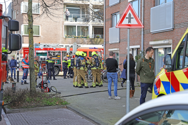 Wasdroger in brand bij RIBW Brabant aan de Margrietstraat Waalwijk