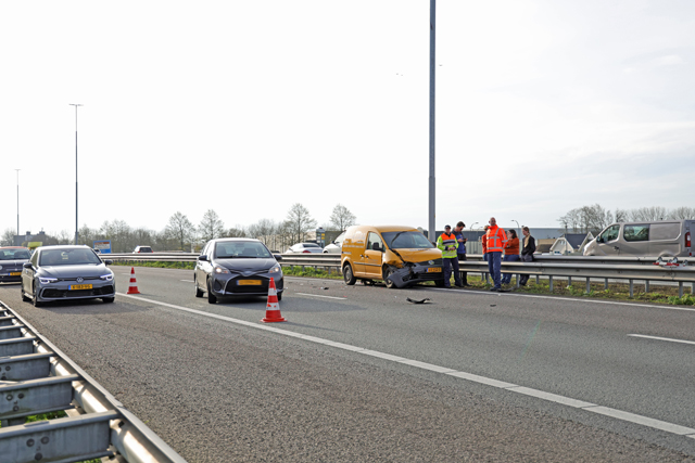 Weer een ongeval op de A59 (Maasroute) Waalwijk
