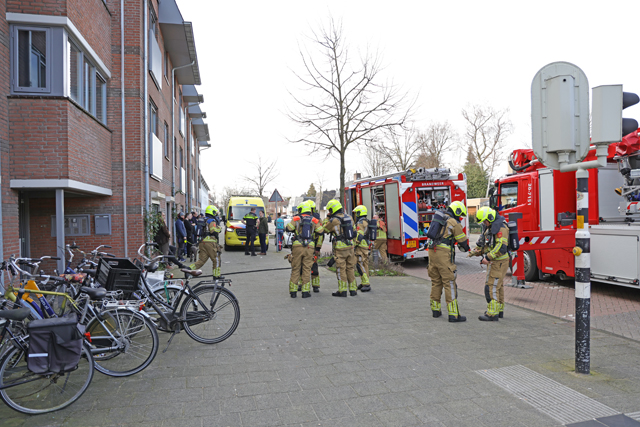 Wasdroger in brand bij RIBW Brabant aan de Margrietstraat Waalwijk