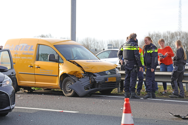 Weer een ongeval op de A59 (Maasroute) Waalwijk