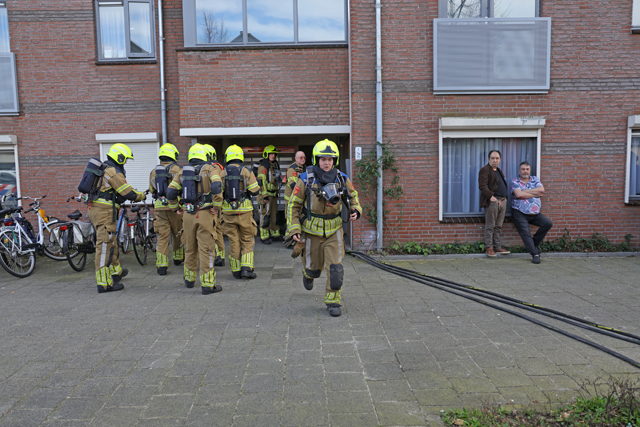 Wasdroger in brand bij RIBW Brabant aan de Margrietstraat Waalwijk