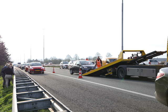 Weer een ongeval op de A59 (Maasroute) Waalwijk