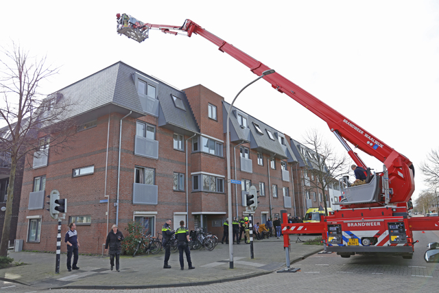 Wasdroger in brand bij RIBW Brabant aan de Margrietstraat Waalwijk