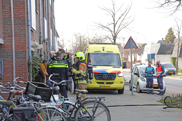 Wasdroger in brand bij RIBW Brabant aan de Margrietstraat Waalwijk